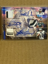 2024 Panini Zenith Z-Summit AUTO #5/10 Owens, McNabb & Carmichael