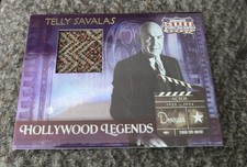 2007 DONRUSS AMERICANA Hollywood Legends Telly Savalas Material 82/500 2007 DONRUSS AMERICANA Hollywood Legends Telly Savalas Material 82/500