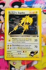 Rocket's Zapdos 15/132 Holo Rare Gym Challenge Pokemon LP on eBay