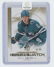 2024-25 SP Authentic Future Watch Limited Gold /99 Will Smith Rookie 63/99 #164