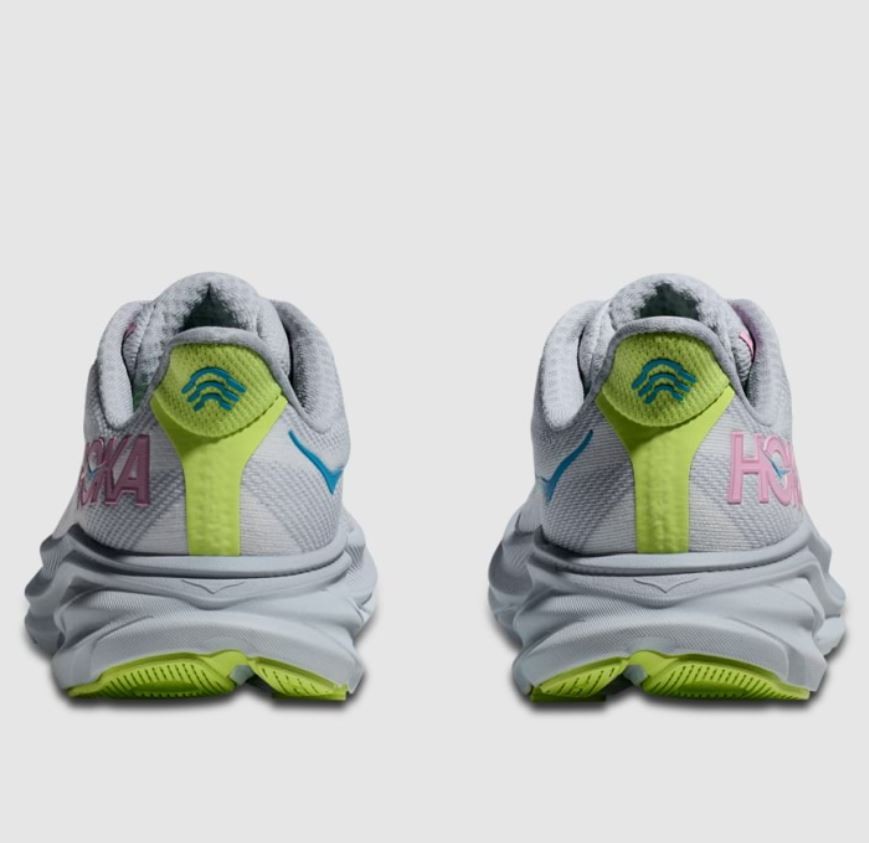 NEW | Hoka Clifton 9 Womens Running Shoes (B Standard) (Gull/Sea Ice) thumbnail 10