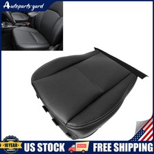Driver Bottom Leather Seat Cover For 2014 2015 2016 Subaru Forester Black Driver Bottom Leather Seat Cover For 2014 2015 2016 Subaru Forester Black