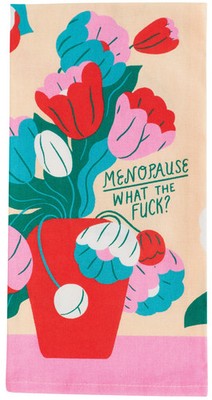 Blue Q Menopause Geschirrtuch - Lustiges Küchengeschirrtuch Geschenk