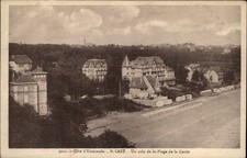 Cote d Emeraude St Cast view vintage postcard c181