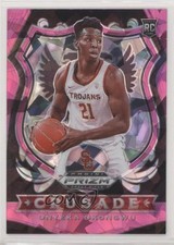2020-21 Panini Prizm Draft Picks Crusade Pink Ice Prizm Onyeka Okongwu #85 fm0