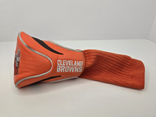 Official NFL Cleveland Browns Golf Headcover 3 Wood Orange/Brown/White