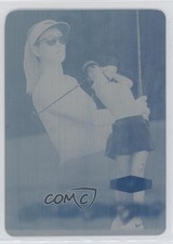 2023 Fleer Ultra Flair Showcase Row 2 Printing Plate Cyan 1/1 Michelle Wie c6q