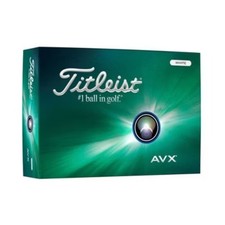 Titleist AVX Golf Balls 12pk - White: Polyurethane Filled, Adult Use, Premium Go