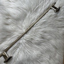 Amerock BH26615 Esquire 24 Inch Towel Bar - Polished Nickel / Golden Champagne