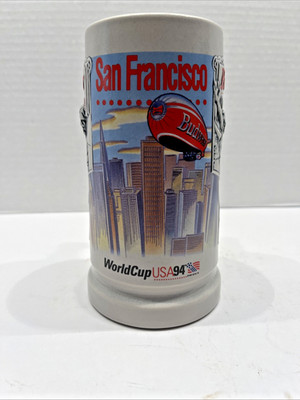 1994 Budweiser-San Francisco World Cup- Beer stein #01450