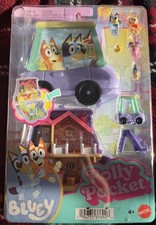 Polly Pocket Micro Bluey Compact Playset Including 7 Accessories Bluey Bingo