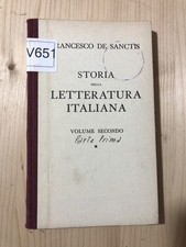 Libro Francesco De Sanctis - Storia Letteratura Italiana Vol. 2 Parte II