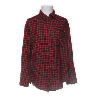 Hollister, Flanellhemd, Größe: S, Rot/Schwarz, Polyester/Viskose, Flanell #eBi