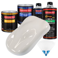 Oxford White Quart Urethane Basecoat Clearcoat Car Auto Body Paint Kit Oxford White Quart Urethane Basecoat Clearcoat Car Auto Body Paint Kit