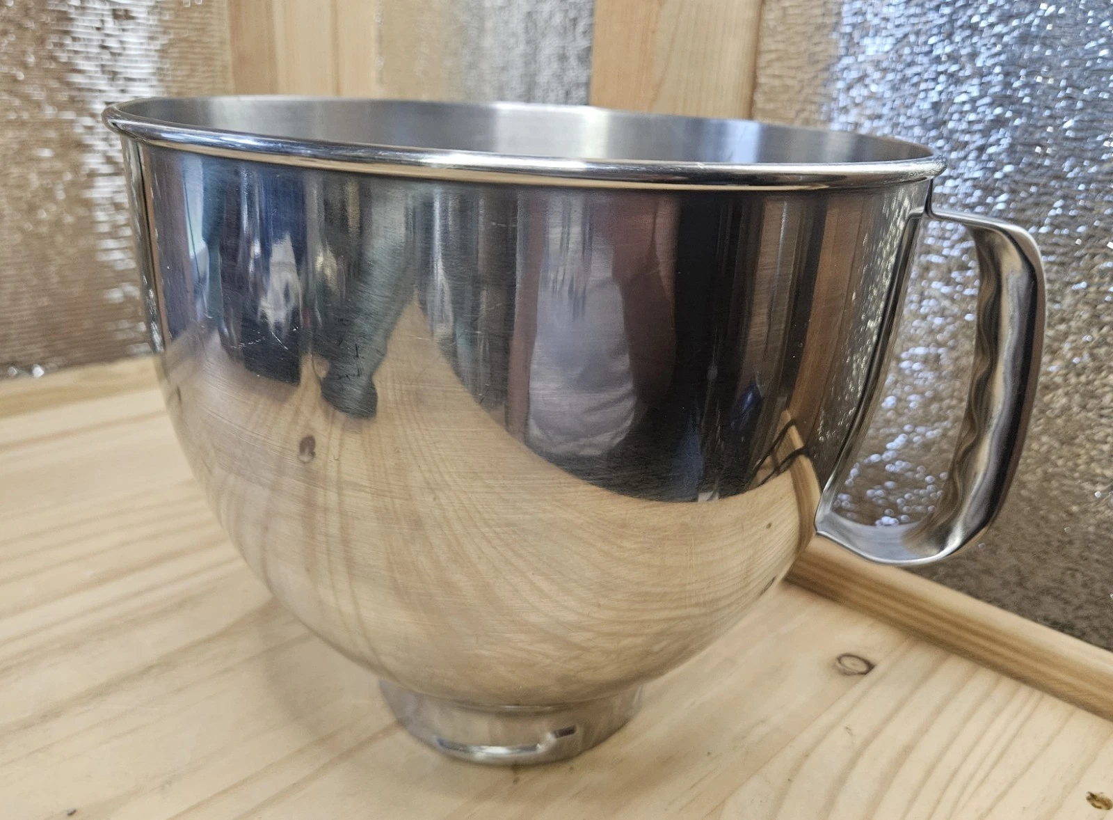 KitchenAid Tilt Head Mixer 5 Qt Stainless Steel Replacement Mixing Bowl KSM150