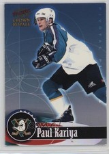 1998-99 Pacific Crown Royale Pivotal Players Paul Kariya #1 HOF e0k