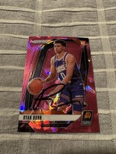 Ryan Dunn Signed 2024-25 Panini Prizm Pink Ice Rookie Authentic Auto Signature