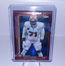 Topps 2025 Chrome Trent Williams #265 San Francisco 49ers NFL Trading Card