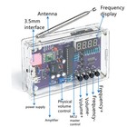 DIY FM Radio Electronic Kit Adjustable Frequency 87-108MHz Digital Display US