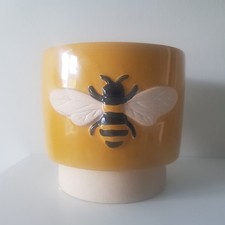 GELBE BIENE DESIGN ZIMMER PFLANZTOPF/&Uuml;BERTOPF