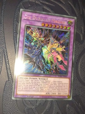Yu-Gi-Oh! Die Dunklen Magier  Secret Rare Ra04  Nm De 1 Auflage 