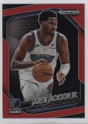 2024-25 Panini Prizm Black Red Prizm 13/299 Jaren Jackson Jr #2 0t59