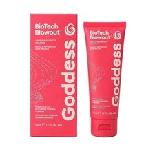 NIB Goddess BioTech Blowout Leave-In Restorative Hair Mask 1.7 oz/50 ml NEW BOX