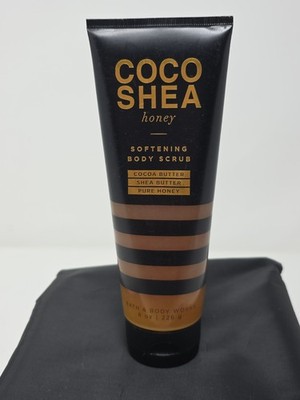 Bath & Body Works COCO SHEA HONEY Softening Body Scrub 8oz W/ Shea Butter Rare