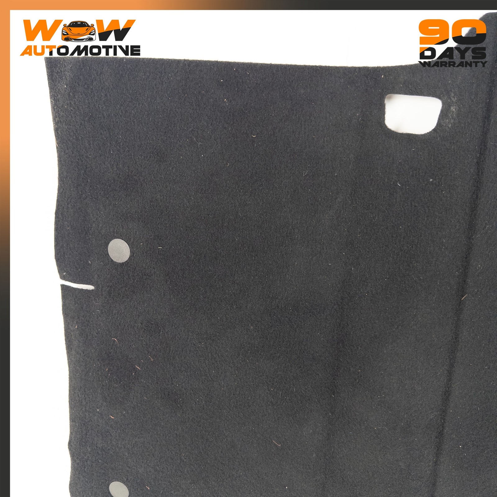 13-19 MASERATI QUATTROPORTE S Q4 REAR TRUNK FLOOR CARGO COVER MAT BLACK OEM