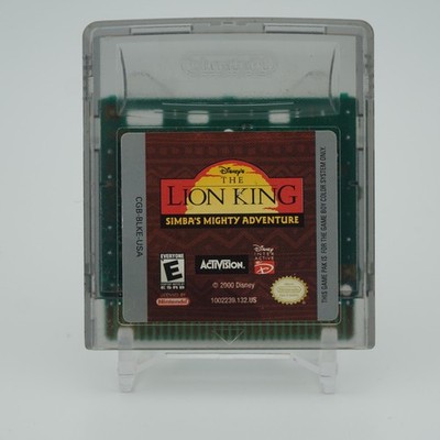 The Lion King: Simba's Mighty Adventure (Nintendo Game Boy Color, 2000)