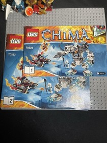 LEGO CHIMA: Icebite's Claw Driller (70223) *COMPLETE* w/ Instructions Pre-Owned
