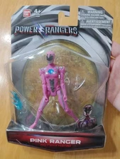 Power Rangers Figure Movie Action Hero Pink Ranger 5 Inch Figure Open Box
