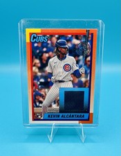 2025 Topps Series 2 - Kevin Alcantara #90R2-KA (RC MEM) Relic Chicago Cubs