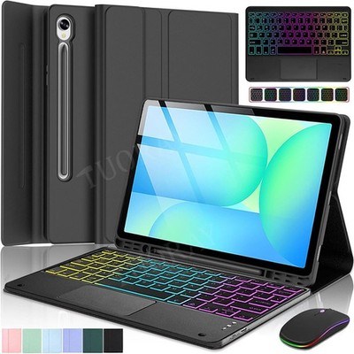 Touchpad Tastatur Hülle Maus Für Samsung Galaxy Tab S11 S10 Lite FE S9 FE S8 S7