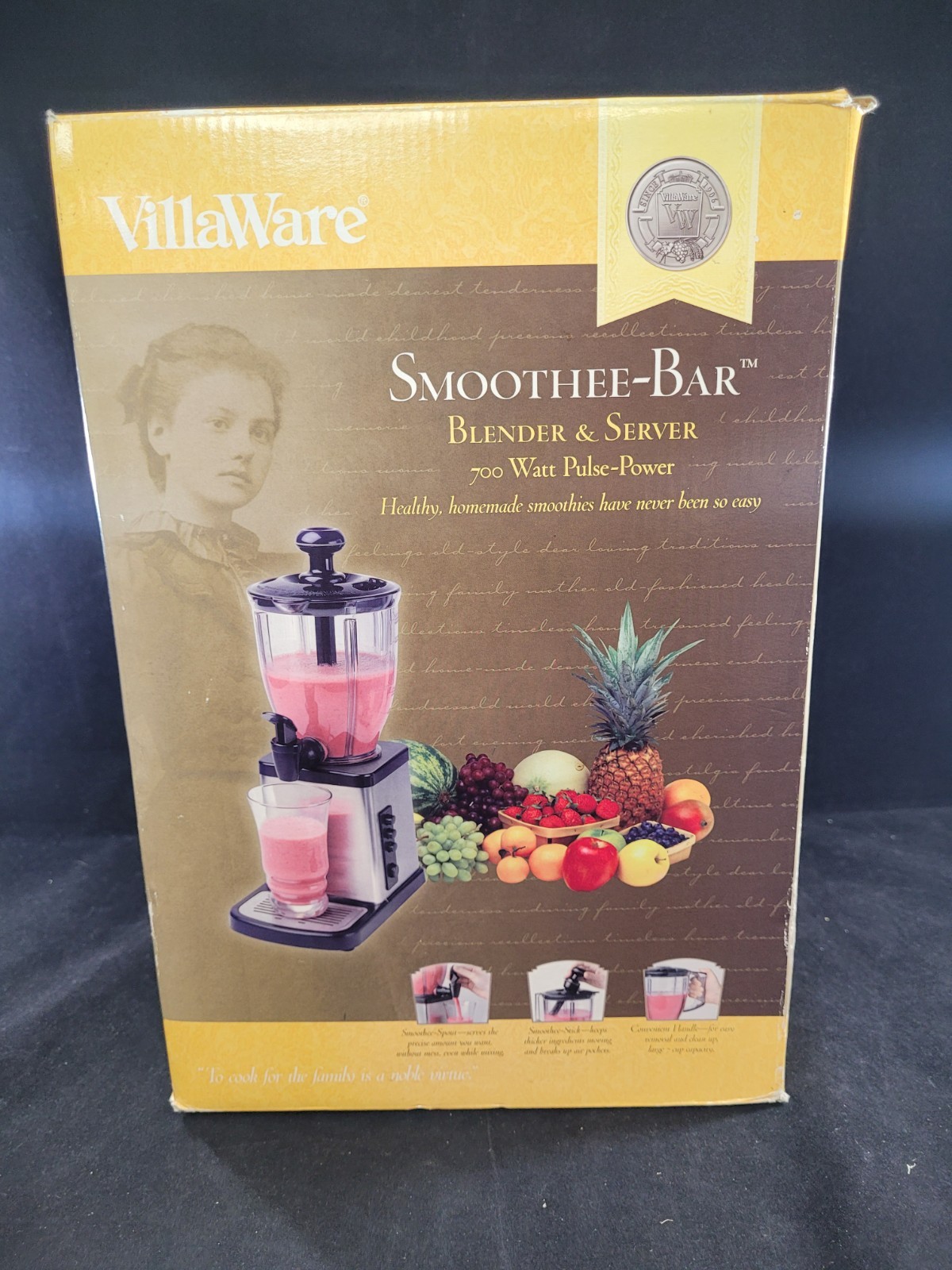 VillaWare 5785 Smoothee - Bar Blender and Server / FRUIT Smo
