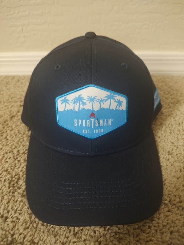 🔥 Sportsman Men Solid Back Traditional Trucker Cap Hat six-panel SP1400