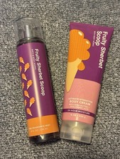 Bath  Body Works Fruity Sherbet Scoop Hydrating Body Cream  Body Mist - 8oz