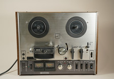 Vintage AKAI 4000DB Reel to Reel Stereo Tape Recorder With Cover & Manual