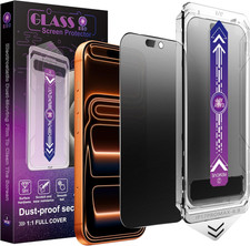 2 Pack Matte Privacy Screen Protector for Iphone 17 Pro Max 6.9" - Anti-Glare An