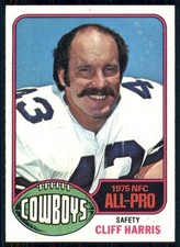 1976 Topps #260 Cliff Harris