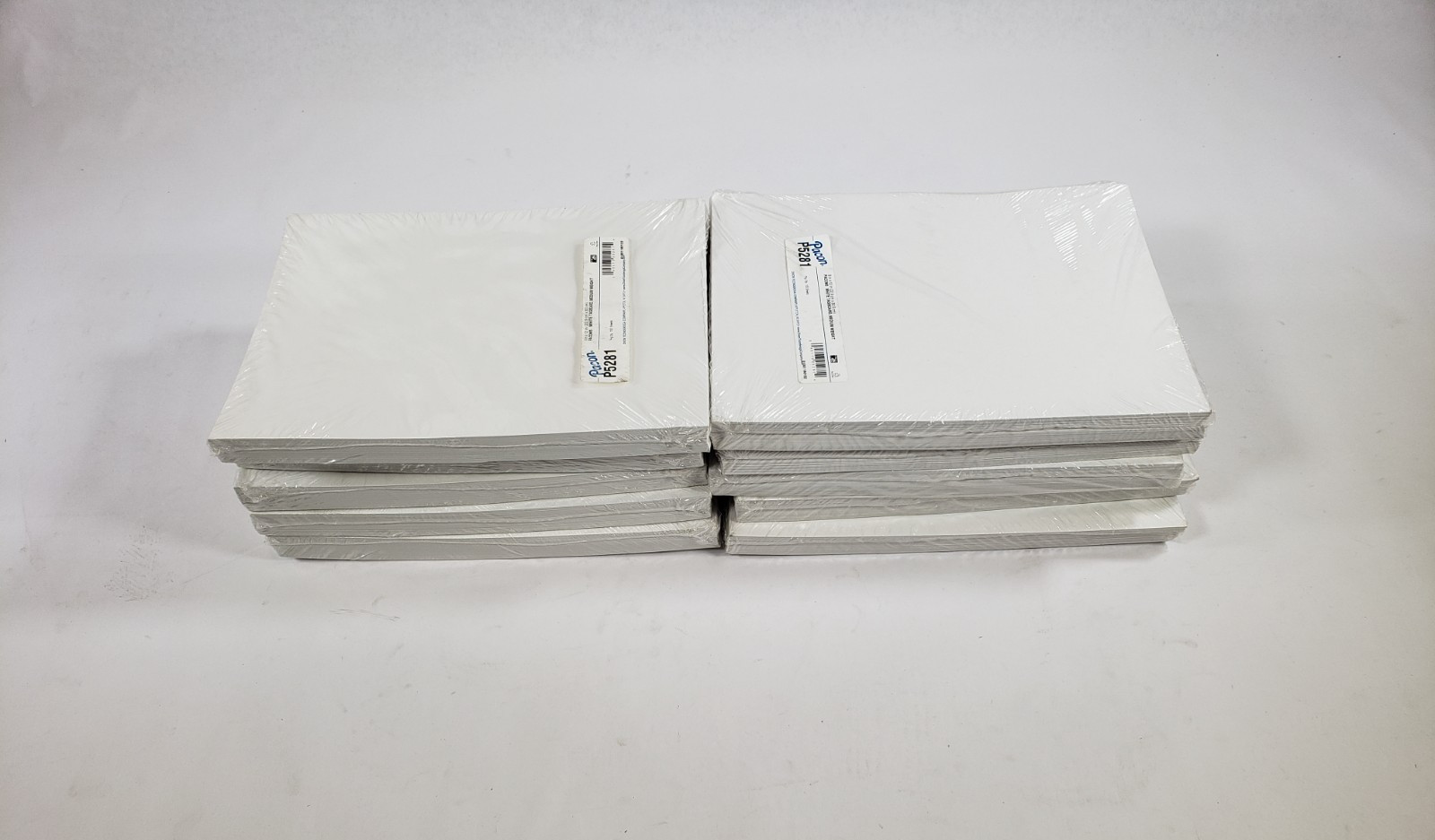 Lot Of 10 Pacon P5281 White Medium Weight Tagboard 12" X  9" 100 Per Pack