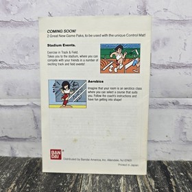 Athletic World Family Fun Fitness NES Rare Variant Rough Box Tested 