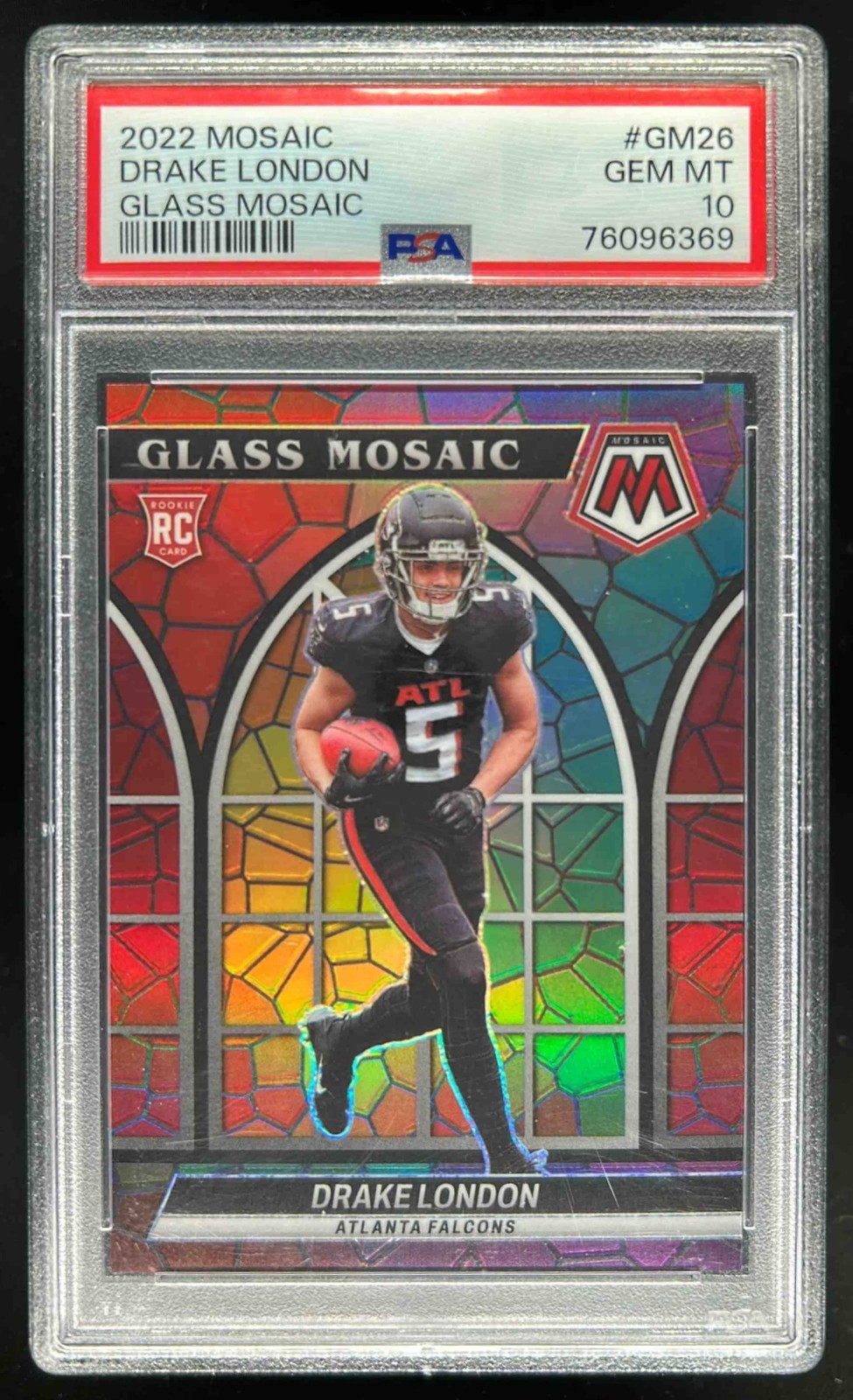 Drake London Panini Mosaic Glass Mosaic #GM26 Base