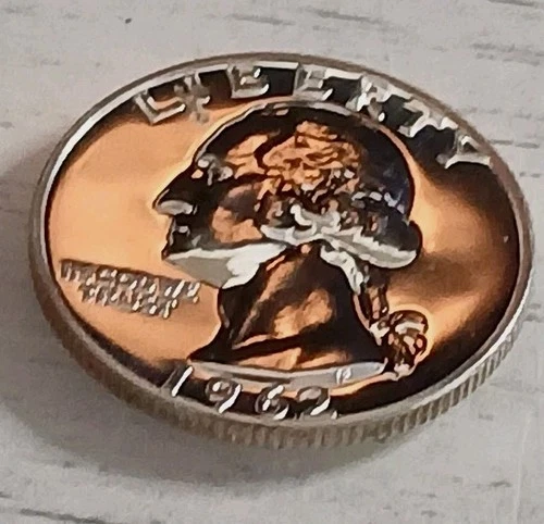 1962-P Proof Washington Quarter 90% Silver