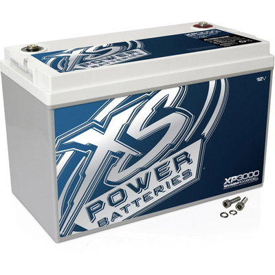 #ad XS Power XP3000 XP Series AGM Battery 12 Volt Ah: 120 Max Amps: 3000 Reserve Cap $299.99