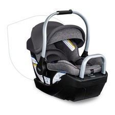 Britax Willow SC Infant Car Seat  Base, ClickTight, Rear Facing Pindot Stone