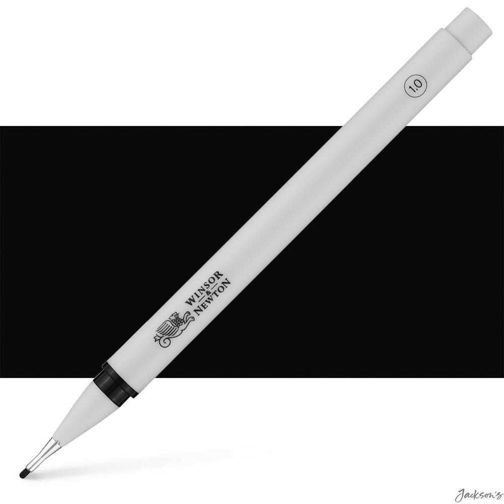 Winsor & Newton Fineliner Pen Pigment Ink 1.0mm Black For Sketching