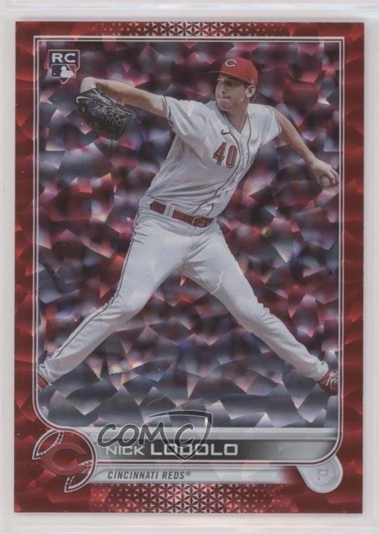 2022 Topps Update Red Foil 57/199 Nick Lodolo #US298 Rookie RC 0bi3