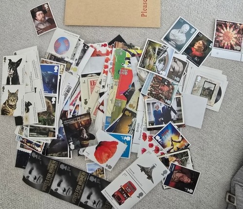 363 1st Class Genuine New Postage Stamps Face Value £617 47% Discount Royal Mail