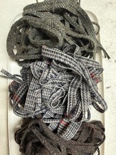 Gray Tones-Cut Size 8 - 100 Wool Fabric for Rug Hooking